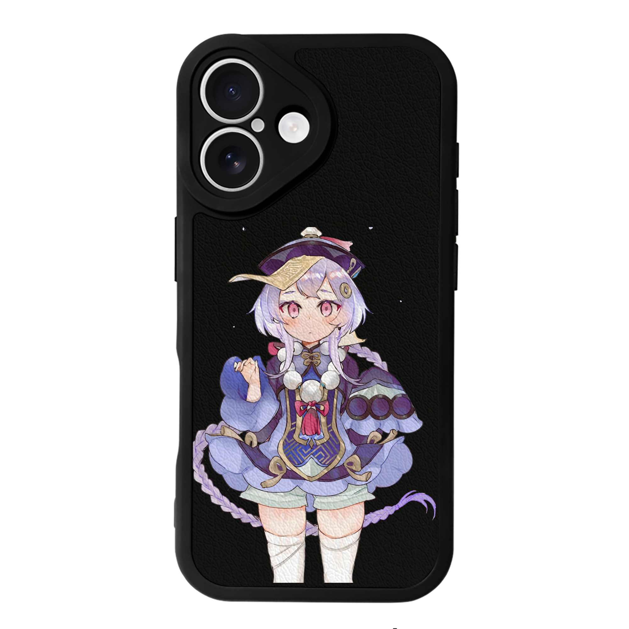 げんし神 七七 なな  genshin Nana 【iPhone 16シリーズ対応】シリコンスマホケース（レザー調） 材質：シリコン
